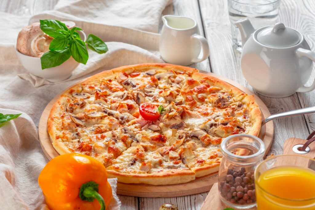 delicious pizza