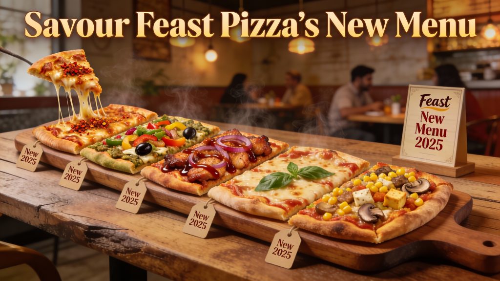 Savour Feast Pizza’s New Menu