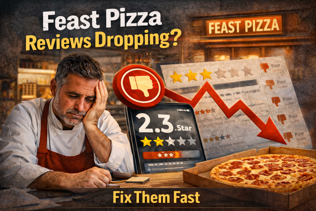 Feast Pizza Reviews Dropping? Fix Them Fast